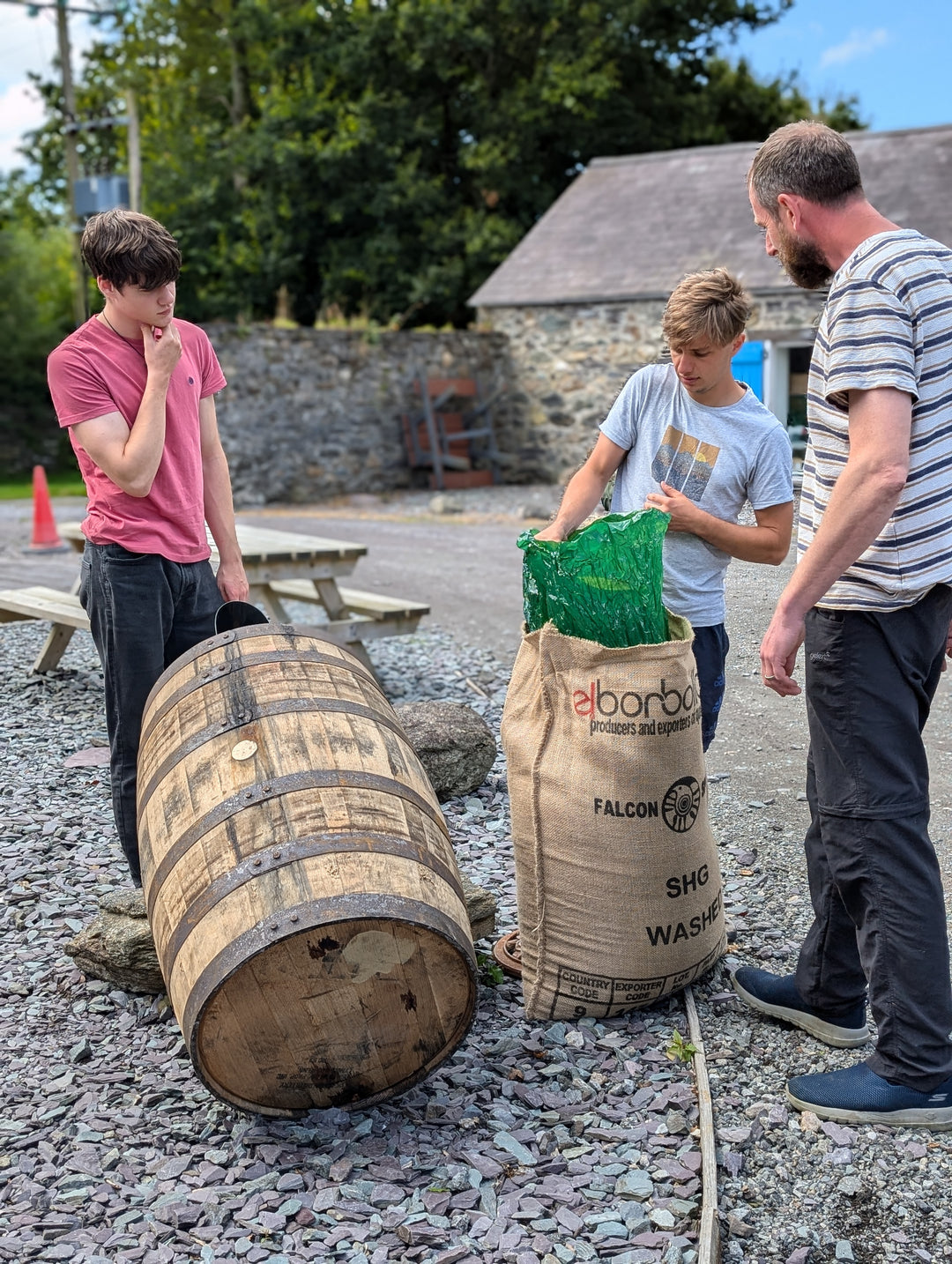 Whisky Process - El Borbollon X Penderyn Distillery