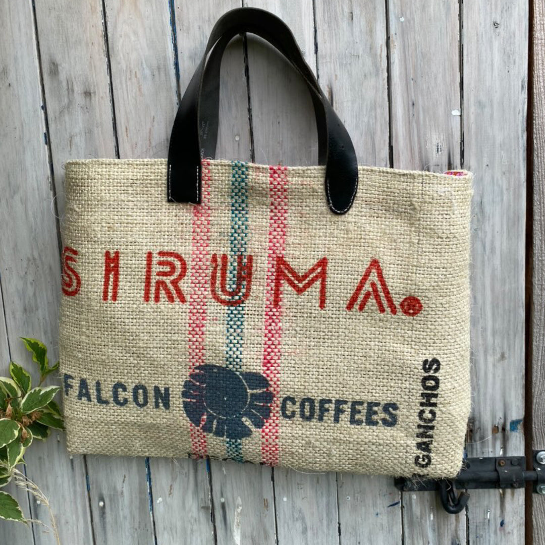 Upcycled Coffee Sack Bag